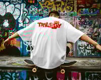 Image 4 of Trilogy456wear White Bikelife Logo T-Shirt