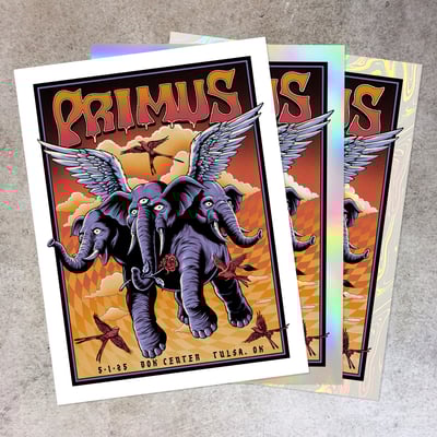 Image of Primus Tulsa Posters
