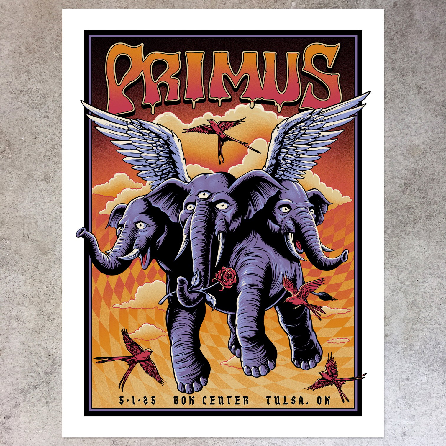 F4D Studios — Primus Tulsa Posters