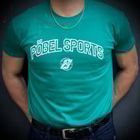 NUR LIVE: Pöbel Sports Chest Logo Emerald Unisex