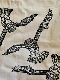 Image 3 of Huntress Great Horned Owl Tote Bag 