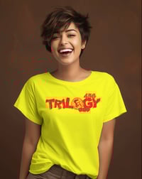 Image 3 of Trilogy456wear Yellow Bikelife Logo T-Shirt