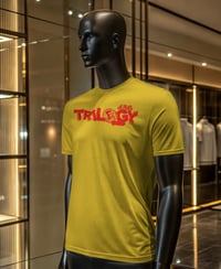 Image 4 of Trilogy456wear Yellow Bikelife Logo T-Shirt