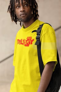 Image 5 of Trilogy456wear Yellow Bikelife Logo T-Shirt
