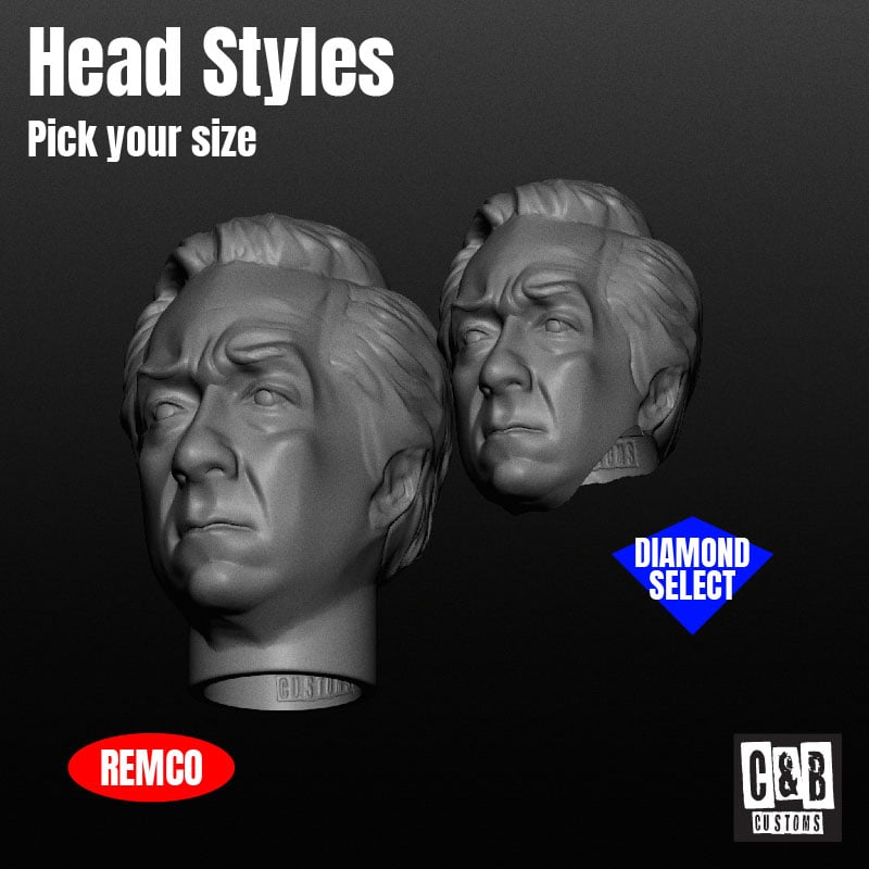 Mr Han 3D Printed Head