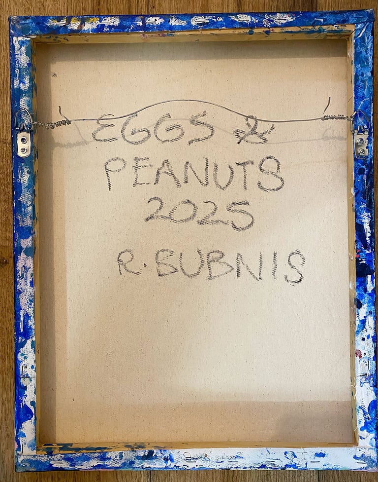 EGGS & PEANUTS PAINTING Image 5