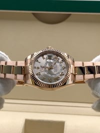 Image 3 of Rolex Sky Dweller Rose Gold Sundust Dial