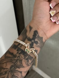 Mariposa tennis bracelet 🦋🦋