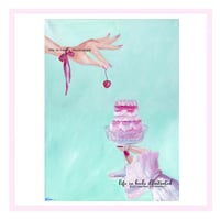 PAINTING:  CHERRY ON TOP