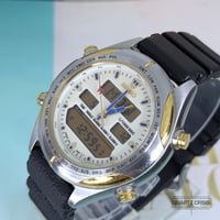 Image 5 of 1996 Seiko 2-Tone Ana-Digi World Time (H021-3040)