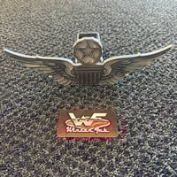 Image 3 of US Army Master Aviator Badge Hitch Cover - Two Layers
