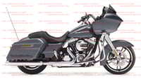 Image 3 of Harley Bar and Shield Script Outline Graphic