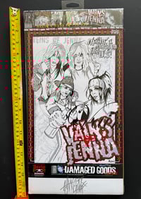 Image 2 of Vains of Jenna comic coloring board poster set Blister Pack by Eerie Pop - RARE