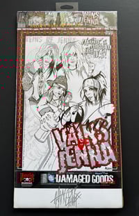 Image 1 of Vains of Jenna comic coloring board poster set Blister Pack by Eerie Pop - RARE
