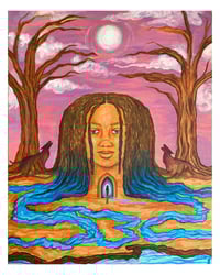 "Wolf Woman" Print
