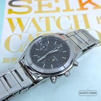 Image 1 of 2002 Seiko Lukia Black Dial Quartz Chronograph (7T92-0Bn0)