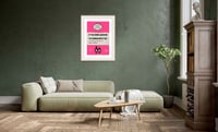 Image 6 of James McQueen - If You Ever Leave Me I'm Coming With You, Pink Variant, Fine Art Giclee Print