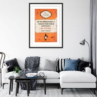 Image 5 of James McQueen - Remember When I Asked For Your Opinion,Fine Art Giclee Print