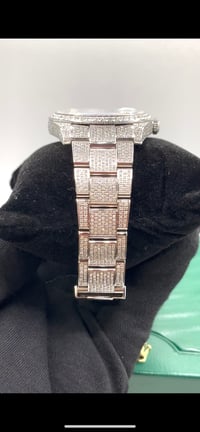Image 5 of Rolex Datejust 41 Tiffany Blue Dial Buss Down Diamonds