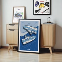Image 3 of Sneaker Poster Nike Air Max 1 “Blueprint” (2022)