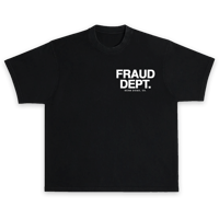 Image 1 of FRAUD DEPT. Tee (Black)