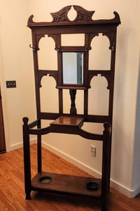Image 1 of ME - Antique Hall Tree