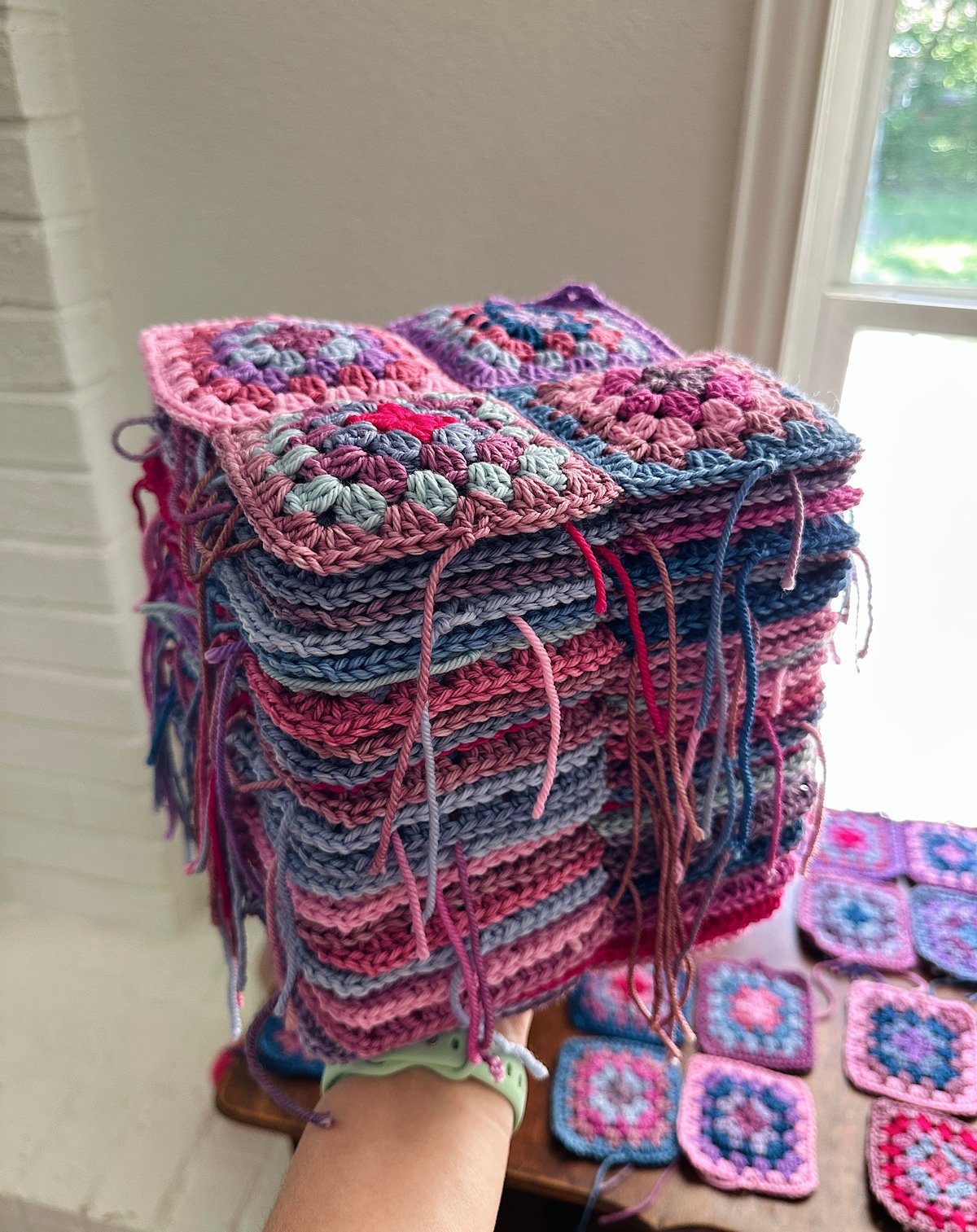 Forget Me Not blanket starter kit (PREORDER 16-20 WEEKS)