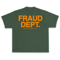 Image 2 of FRAUD DEPT. (Green/ Orange)