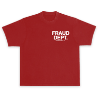 Image 1 of FRAUD DEPT. (Red)