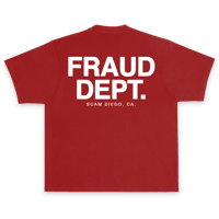 Image 2 of FRAUD DEPT. (Red)