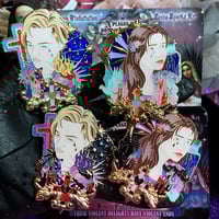 Image 2 of A Plague On Both Your Houses 3D Enamel Pin Set