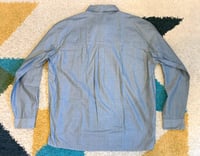 Image 7 of Shuttle Notes master cloth chambray shirt, made in Japan, size XL
