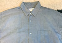 Image 2 of Shuttle Notes master cloth chambray shirt, made in Japan, size XL