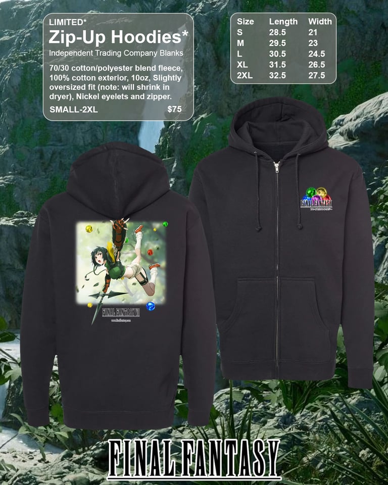 FF7 - Yuffie Hoodie *Limited*