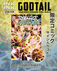 Image 2 of Doctor Strange of Asgard #2 Godtail Variant < Autograph // Remarque > 