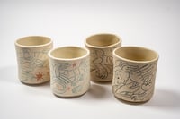 Image 1 of Pair of Dragon Cups