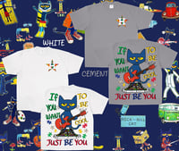 Image 1 of Pete the Cat Astros Autism Awareness 2.0