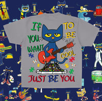 Image 5 of Pete the Cat Astros Autism Awareness 2.0