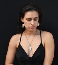 Image 2 of Natures Silver Artisan Book Pendant