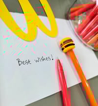 Image 3 of Fast Food Burger French Fries Pens. McDonalds Themed Party Supply Party Gifts Party Favors