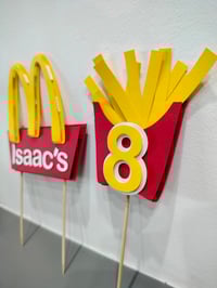 Image 5 of Fast Food Burger French Fries Pens. McDonalds Themed Party Supply Party Gifts Party Favors