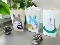 Image 1 of Totoro Birthday Popcorn Box Treat Box Candy Box.Forest Spirit Tororo Party Decors Party Supply