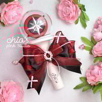 Image 1 of Velvet STAY – Wine & Black Bow