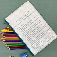 Image 2 of Homer: The Iliad and the Odyssey Book Page Pencil Case