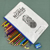Image 1 of Tales of Norse Mythology: Freya, Book Page Pencil Case