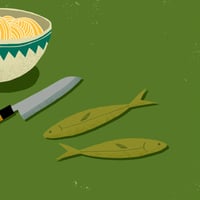 Image 5 of Kitchen Supper (with camellias) Artist's Proof Print