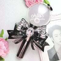 Image 1 of PREORDER - Jin Mini The Astronaut Inspired Lightstick Bow & Keychain