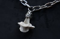 Image 1 of dead good sheep vertebrae chunky necklace
