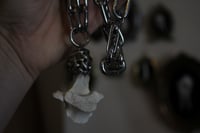 Image 5 of dead good sheep vertebrae chunky necklace