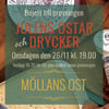 Ostprovning Julens ostar och drycker 30/11